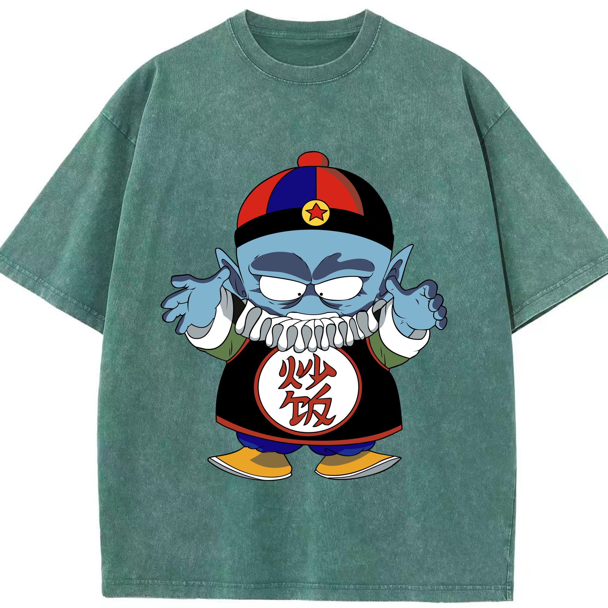 （画像用） ドラゴンボール DRAGON BALL 綿100% ヴィンテージ風 半袖Tシャツ（フロントプリント）